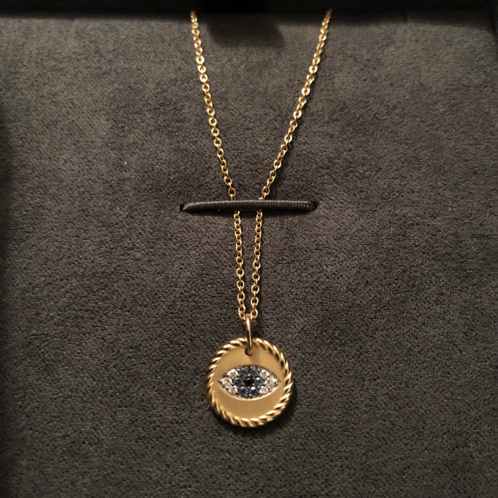 David Yurman Evil Eye Pendant